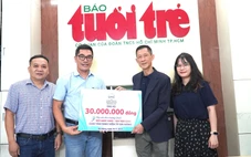 Một công ty trao Tuổi Trẻ 30 triệu đồng, tiếp sức đến trường tân sinh viên Đà Nẵng