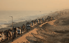 Tình hình nhân đạo ở Gaza 'không khác gì thảm họa', hàng trăm ngàn người tiếp tục tháo chạy