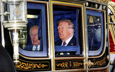 Toàn cảnh màn tiếp đón hoành tráng nhất của Hoàng gia Anh dành cho Tổng thống Trump