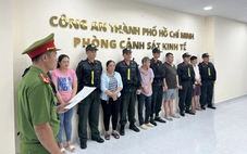 Công an TP.HCM bắt tạm giam 5 người nhập lậu hàng hóa từ Trung Quốc