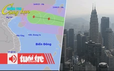 Điểm tin 8h: Miền Bắc mưa lớn sau bão Mitag; Phát hiện biến thể COVID-19 mới ở Malaysia