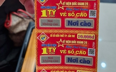 Vé số cào biết kết quả ngay trúng đến 1 tỉ đồng
