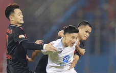 Ninh Bình đấu Nam Định (Hiệp 1) 0-0: Chưa có cơ hội