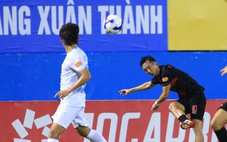 Ninh Bình - Nam Định (Hiệp 2) 2-0: Bóng chạm xà ngang