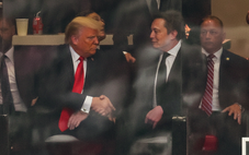 Ông Trump và ông Musk ngồi cạnh nhau sau cuộc 'chia tay' ồn ào