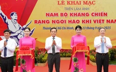 Khai mạc triển lãm ảnh kỷ niệm 80 năm Ngày Nam Bộ kháng chiến