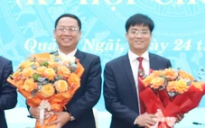 Ông Nguyễn Công Hoàng và ông Đỗ Tâm Hiển làm phó chủ tịch UBND tỉnh Quảng Ngãi
