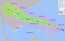 Bão Bualoi ở Biển Đông có thể mạnh cấp 12-13