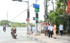 Sẽ lắp đèn tín hiệu AI tại nút giao ngã ba Khu công nghiệp Mỹ Xuân A