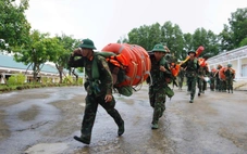 Bão Bualoi chưa vào, miền núi Quảng Trị đã chia cắt cục bộ, lực lượng vũ trang sẵn sàng ứng phó