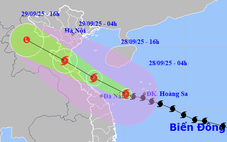 Cập nhật bão Bualoi: mạnh cấp 12, giật cấp 15 đang cách Đà Nẵng 200km