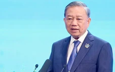 Công an nhân dân vì Đảng, vì dân, là thanh bảo kiếm, lá chắn thép bảo vệ Tổ quốc