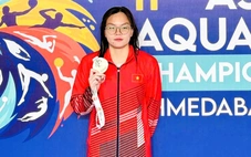 Khả Nhi giành huy chương lịch sử cho đội bơi TP.HCM tại Giải vô địch châu Á