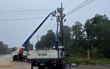Điện lực miền Trung khôi phục cấp điện cho 509.000 khách hàng sau bão Bualoi