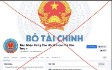 Cảnh báo fanpage giả danh Bộ Tài chính để chiếm đoạt tiền