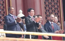 Chủ tịch nước Lương Cường gặp lãnh đạo nhiều nước tại lễ kỷ niệm chiến thắng phát xít ở Trung Quốc