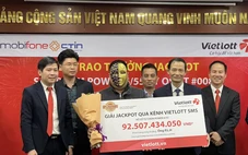 Tối nay, vé số Vietlott đã có 1 người trúng gần 180 tỉ đồng