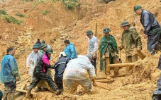 Sạt lở vùi lấp 4 người ở Lũng Cú
