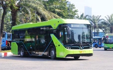 Điều chỉnh tạm lộ trình tuyến buýt điện D4 do đường Nguyễn Xiển xuống cấp