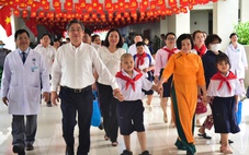 Lễ khai giảng đặc biệt tại Bệnh viện Ung bướu TP.HCM