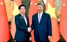 Chủ tịch nước Lương Cường hội đàm Tổng Bí thư, Chủ tịch nước Trung Quốc Tập Cận Bình