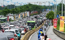 Hà Nội tạm cấm xe qua một số tuyến đường để phục vụ Triển lãm thành tựu kinh tế - xã hội