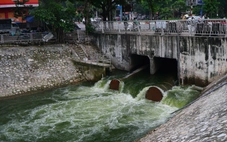 Trước ngày 10-9 sẽ thông nước từ hồ Tây về sông Tô Lịch