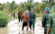 Mưa lớn kéo dài, nhiều nơi ở Đắk Lắk ngập sâu