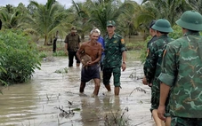 Mưa lớn kéo dài, nhiều nơi ở Đắk Lắk ngập sâu
