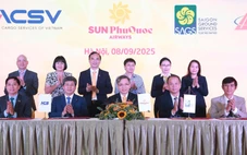 Các công ty thành viên của ACV và Sun PhuQuoc Airways ký kết hợp đồng cung cấp dịch vụ