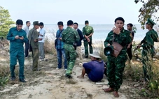 Phát hiện hai người dân bơm hút cát trái phép ở Phú Quốc