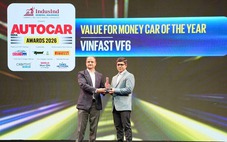 VF 6 của VinFast được vinh danh 'Mẫu xe đáng tiền nhất năm' tại Ấn Độ