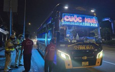 Dịp Tết, người dân về quê bằng xe khách hãy ra bến xe, đừng đón dọc đường