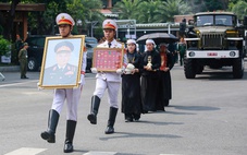 Truy điệu Đại tướng Lê Văn Dũng, đưa linh cữu về quê nhà