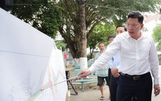 Phó chủ tịch Hoàng Nguyên Dinh thị sát tiến độ giải phóng mặt bằng làm Vành đai 2 TP.HCM