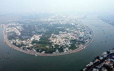 Hình hài đường ven sông tuyệt đẹp uốn lượn dọc sông Đồng Nai vừa thông xe kỹ thuật