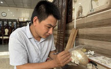 Giữ nghề khảm ốc xà cừ