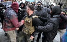 Nhóm cực hữu ủng hộ ông Trump bị truy đuổi và chửi bới tại Minneapolis