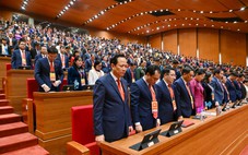 Đại biểu Đại hội XIV của Đảng dành 1 phút mặc niệm tưởng nhớ cố Tổng Bí thư Nguyễn Phú Trọng