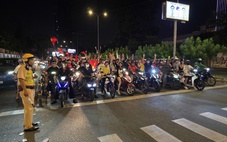 100% CSGT TP.HCM ứng trực trước trận U23 Việt Nam đấu U23 Trung Quốc