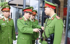 Kiểm tra công tác bảo vệ các mục tiêu phục vụ Đại hội XIV của Đảng