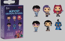 K-pop Demon Hunters bắt trend xé túi mù, ra mắt ghim cài sưu tầm