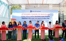 VBI tài trợ điểm trường mới cho học sinh Chơ Long, Gia Lai