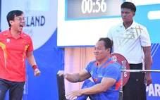 Lê Văn Công giành huy chương vàng dù vẫn đang chấn thương