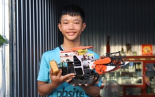 'Kỹ sư chân đất' nhí đam mê sáng chế