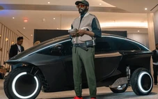 Xe điện 3 bánh tự nghiêng, tăng tốc ngang siêu xe, cabin như ô tô, chạy 283km/sạc