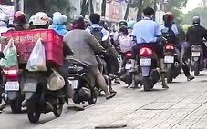 Tra cứu 138 xe máy vi phạm chạy trên vỉa hè đường Quang Trung thuộc phường Gò Vấp, An Hội Tây