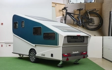 Nhà di động 'gấp gọn': Ghế, nhà tắm có thể 'thu nhỏ', xe điện kéo cũng không giảm nhiều tầm chạy