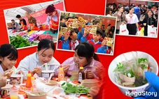 Acecook cùng Phở yêu thương ‘gói’ ấm áp đến Hòa Thịnh