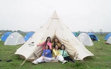 Đa Phúc biến ‘bãi chăn trâu’ thành điểm cắm trại bên sông Cà Lồ